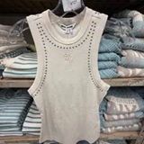 [S] DKNY EGGNOG DOME STUDS TANK, DJ5T1694-EN2 (SD1994)