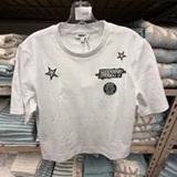 [S] DKNY WHITE 1989 PINS & PATCHES LOGO TEE, P6BH0XTG-WHT (UD132) (SD1997)