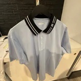 [S] DKNY KENTUCKY BLUE LOGO-DETAILED POLO SHIRT, DK000038M-KENTUCKY BLUE (SD1999)