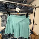 [S] DKNY COASTLINE EXTRA HIGH-RISE PLEATED TENNIS SKORT, DP6K1012-IFJ (SD2008)
