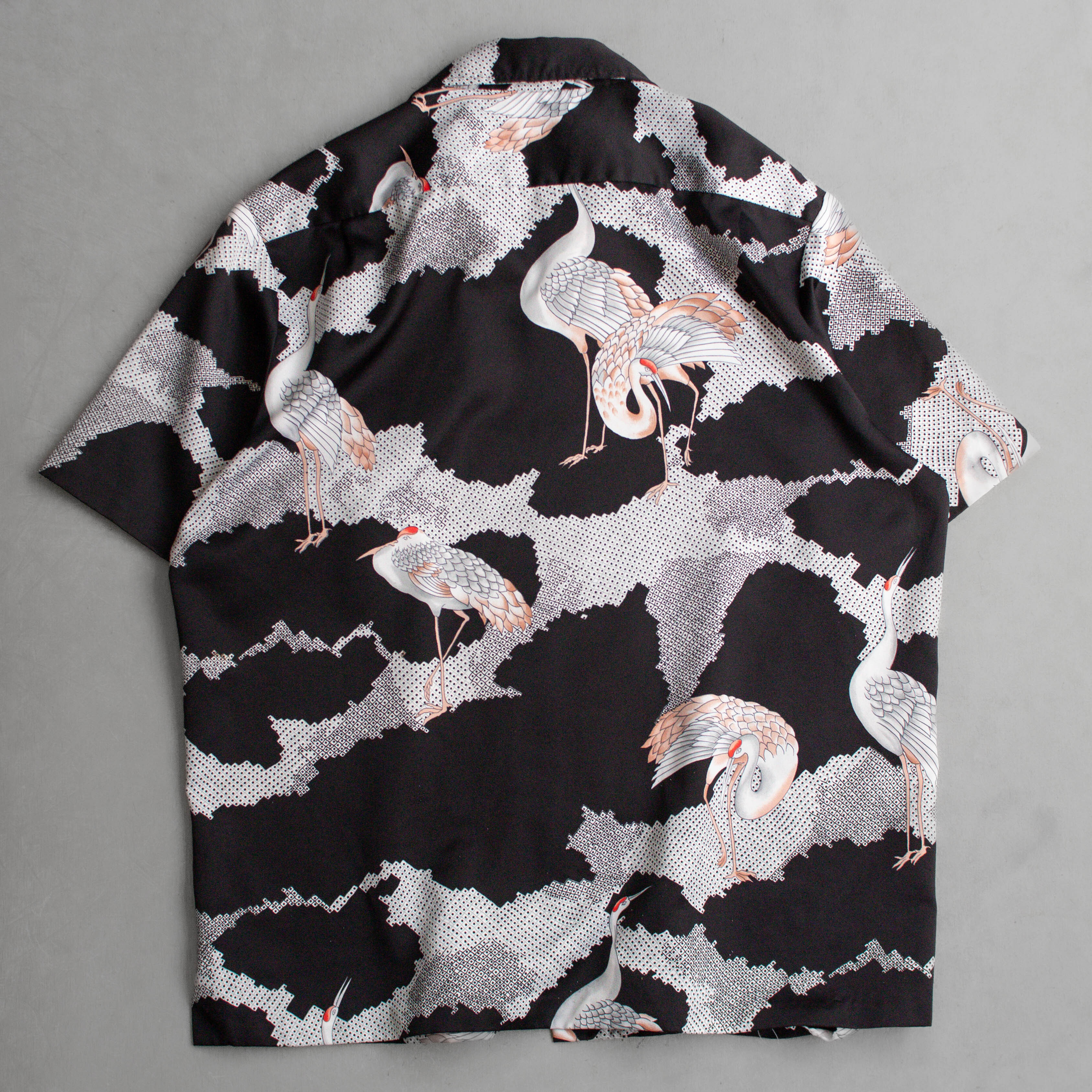 70-80S TORI RICHARD HAWAII SHIRT 美國製 黑色 和柄 開領 夏威夷襯衫 F