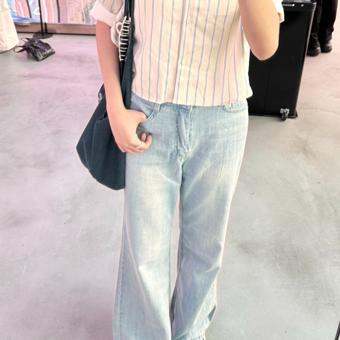 🇰🇷韓國淺牛仔長褲