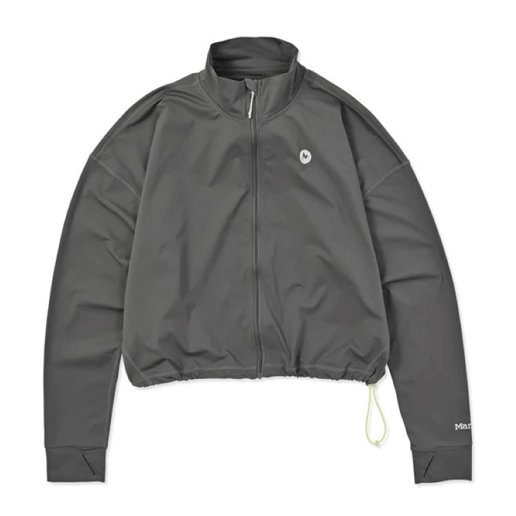 Marmot W's Mt.RashGuard 抑菌快乾立領外套 UPF50+  MTSS26WTP053-C027 炭灰[HappyOutdoor]