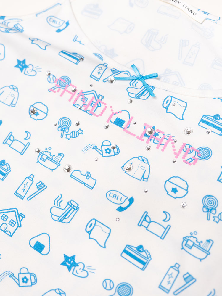 Dashi Tank - Blue Multi