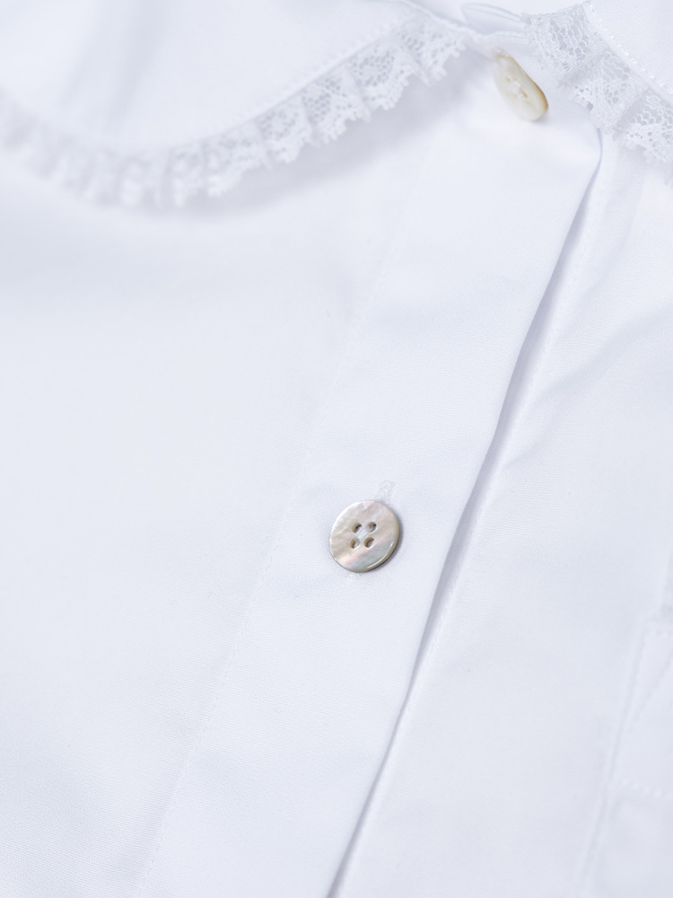 Splitter Top - White