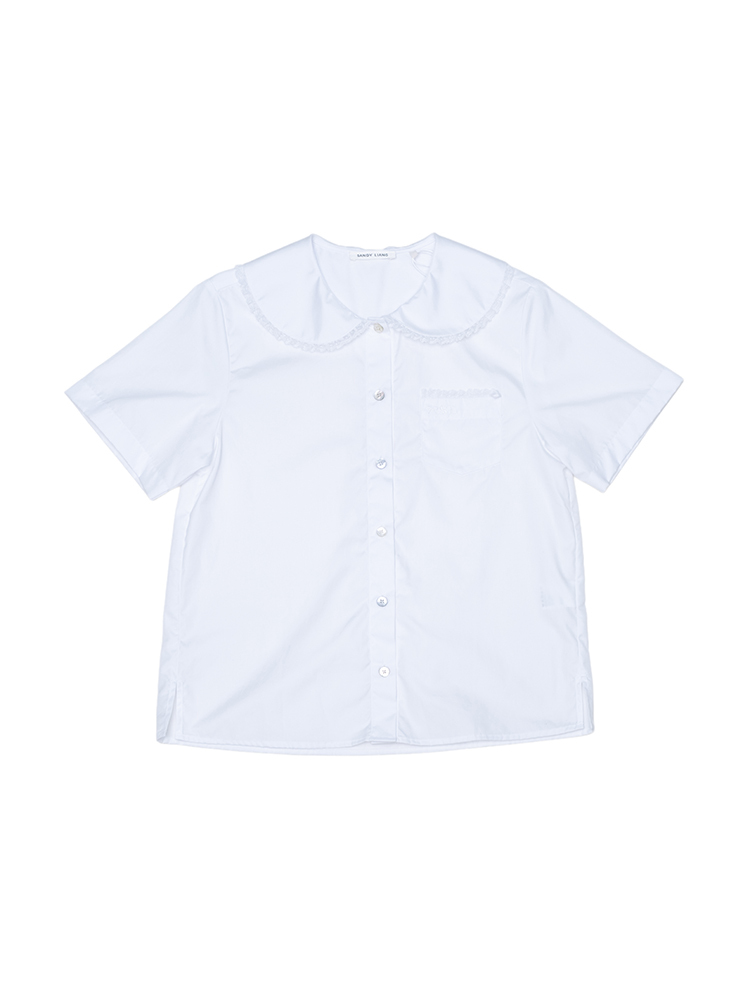 Splitter Top - White