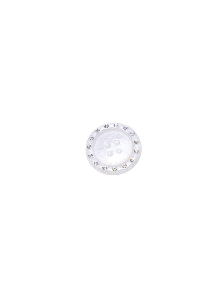 Bouton Hairclip - Pearl