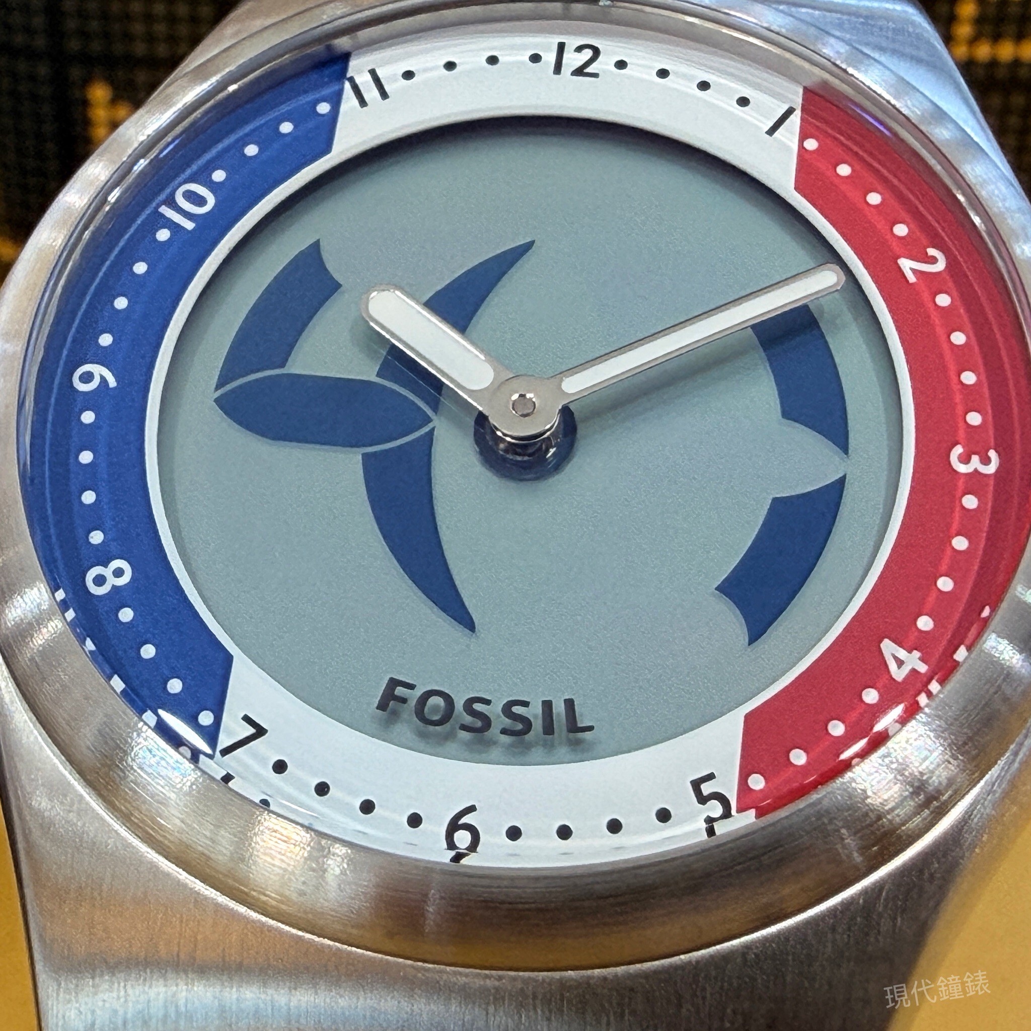 【FOSSIL】Big Tic World Flags系列 世界盃限定手錶-法國配色 LE1237 40mm  現代鐘錶