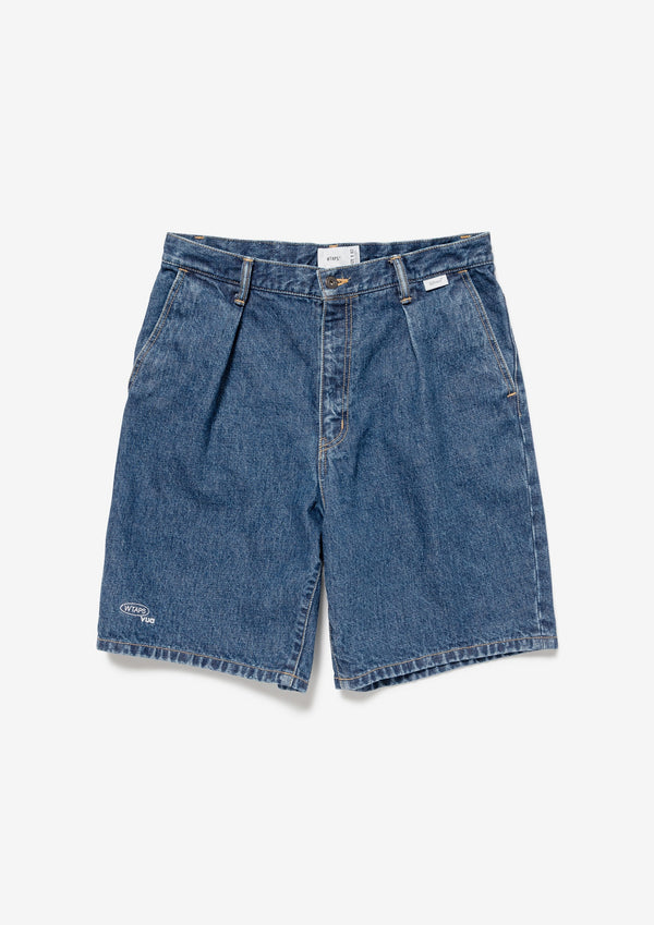 2026SS WTAPS BLUES STRAIGHT SHORTS COTTON. DENIM 牛仔 短褲 現貨 261WVDT-PTM08