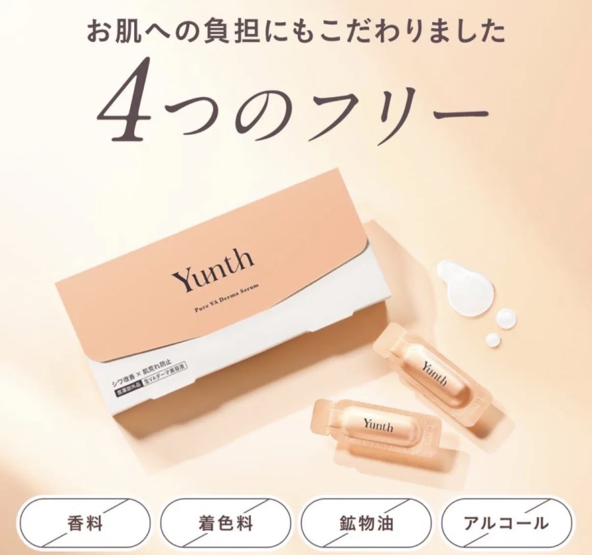 【多莉推薦】JP Yunth 高純度100%維他命A視黃醇精華 28支 4727 TK260530