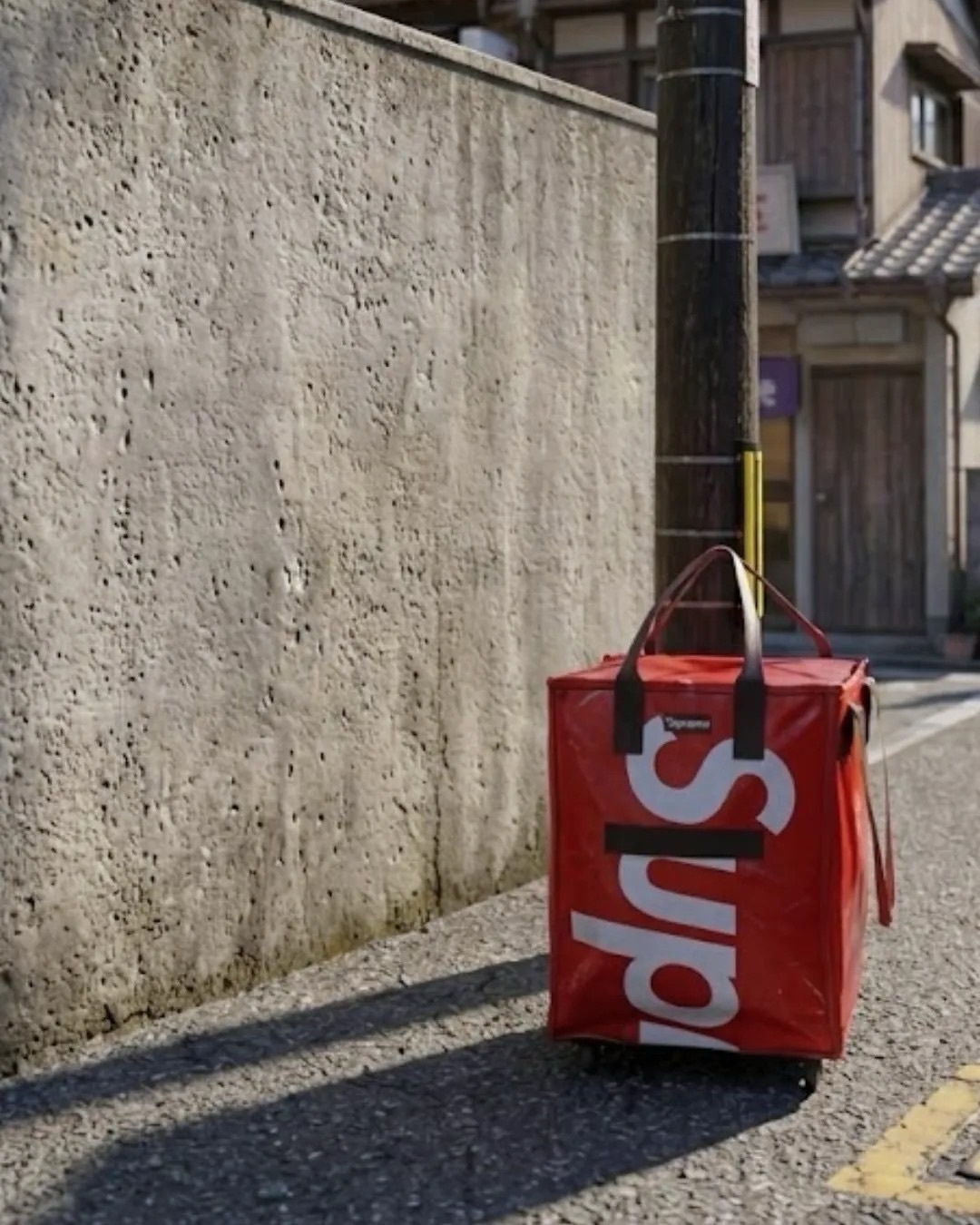 SUPREME x HULKEN ROLLING TOTE BAG 手提袋滑車2色