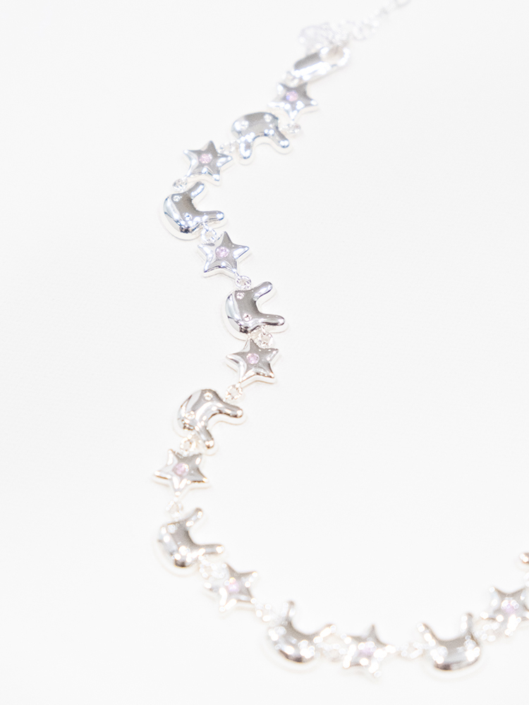 Terminator Bunny Star Necklace