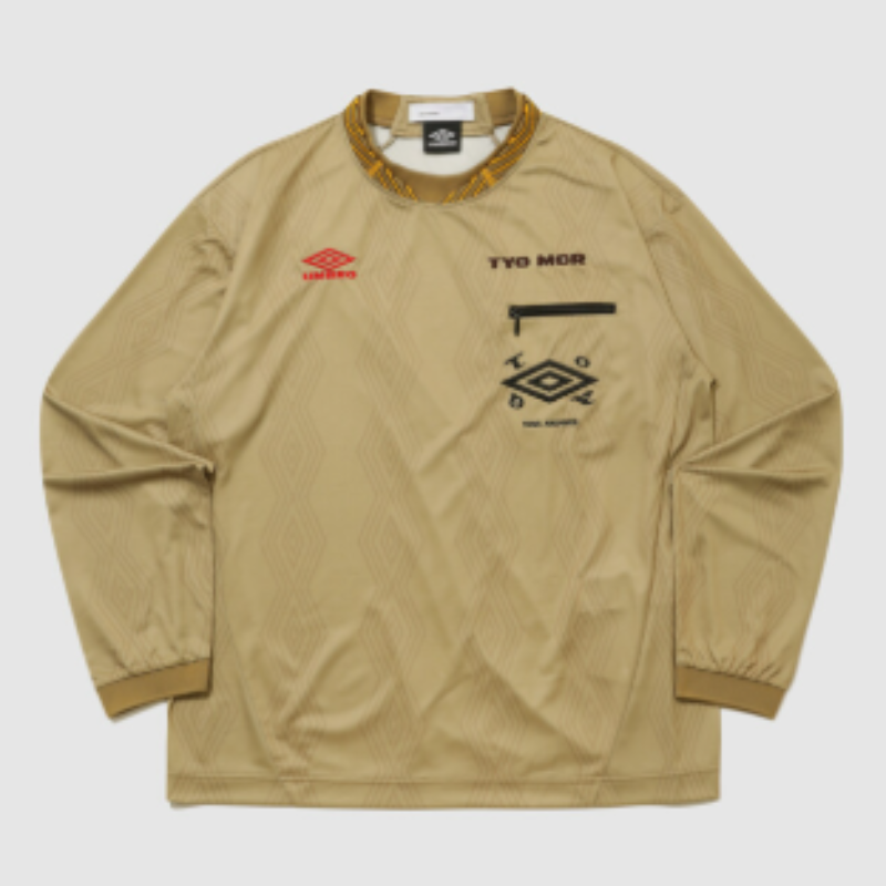 【代購】UMBRO X TOGA 長袖遊戲襯衫 足球風 Jersey 長袖上衣 聯名寬鬆運動衫
