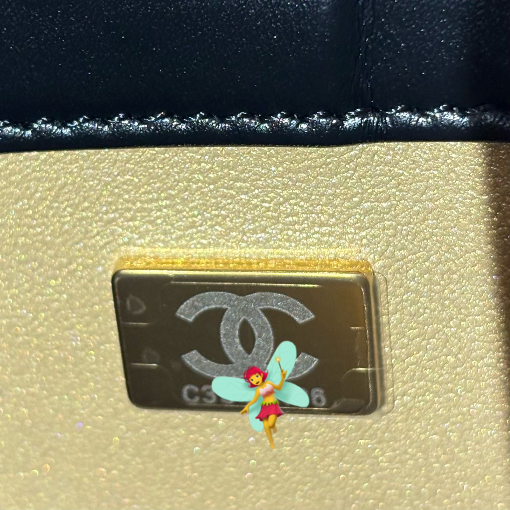 全新CHANEL AS2615 黑色小牛皮/雙金球 Mini Flap Bag @晶片款 #BRAND NEW #香榭站正品