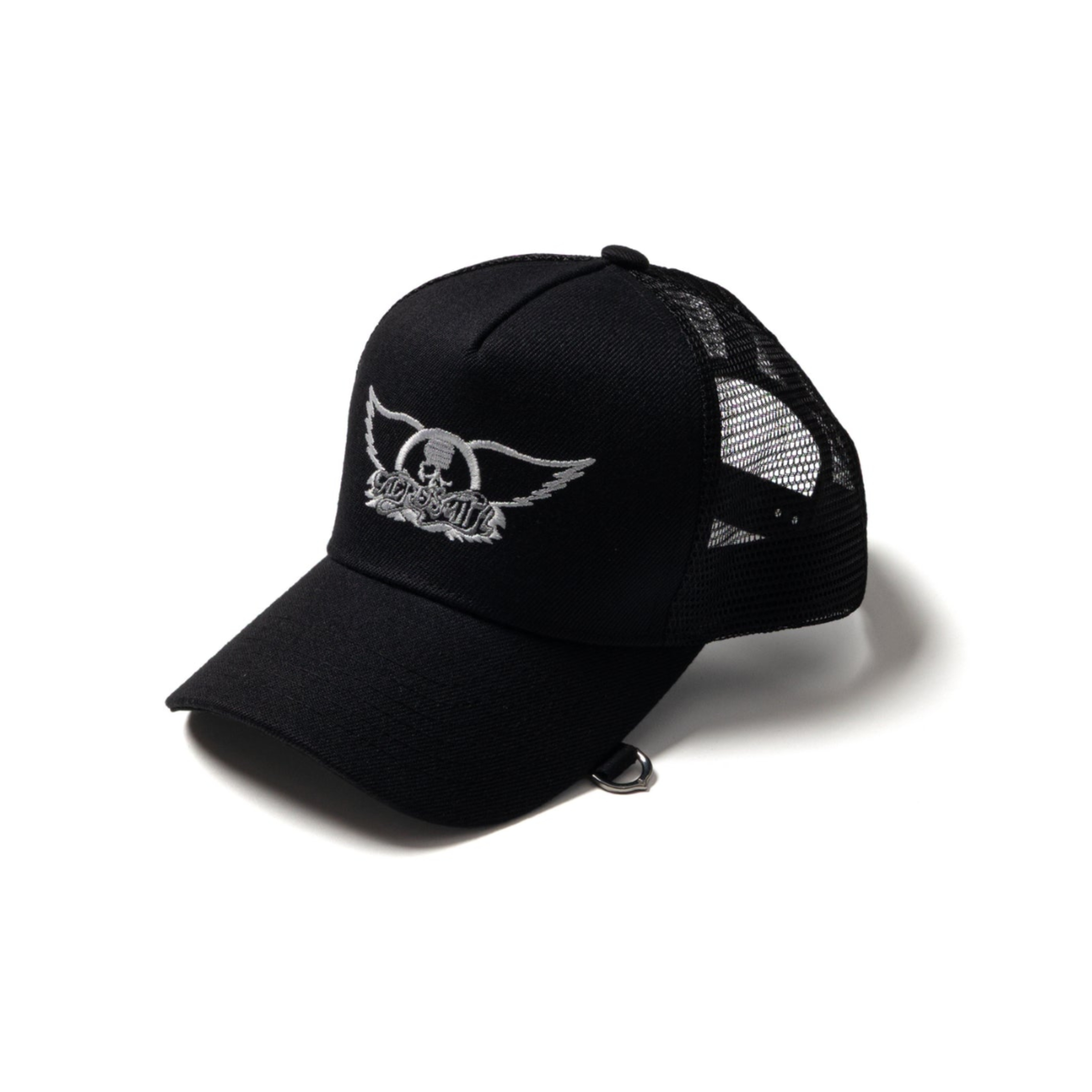 2026SS AEROSMITH × MASTERMIND WORLD Wing And Skull Logo Cap 聯名 帽子 網帽 骷髏頭 現貨