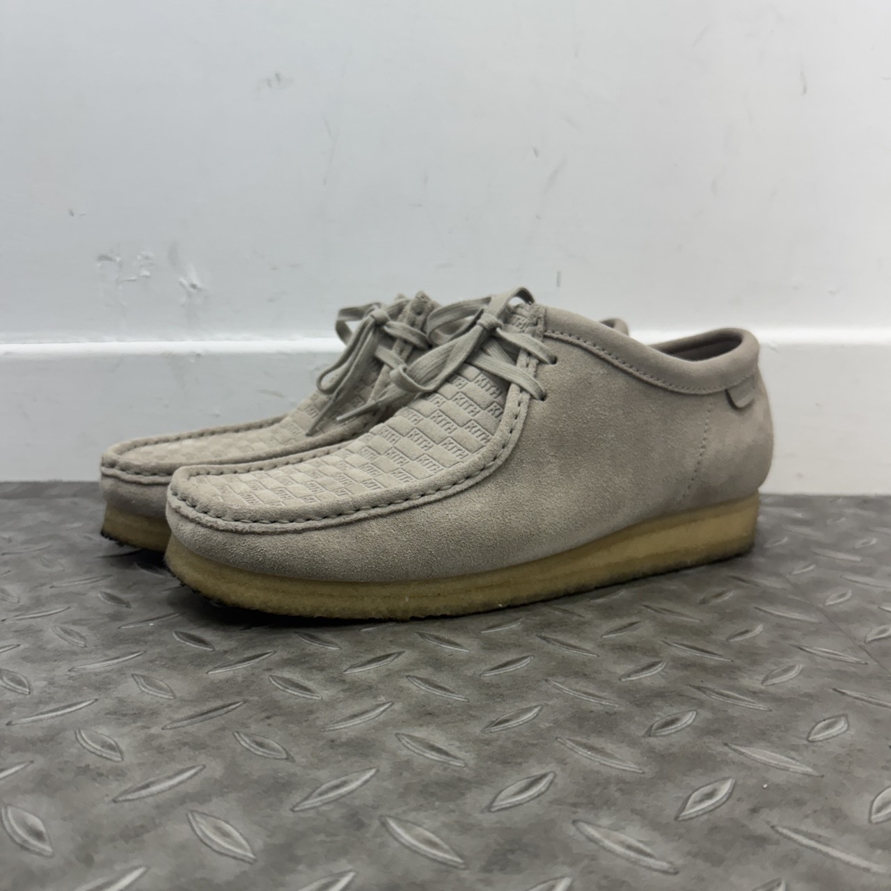 CLARKS Originals Wallabee by Ronnie Fieg Kith GRAY SIZE US10
