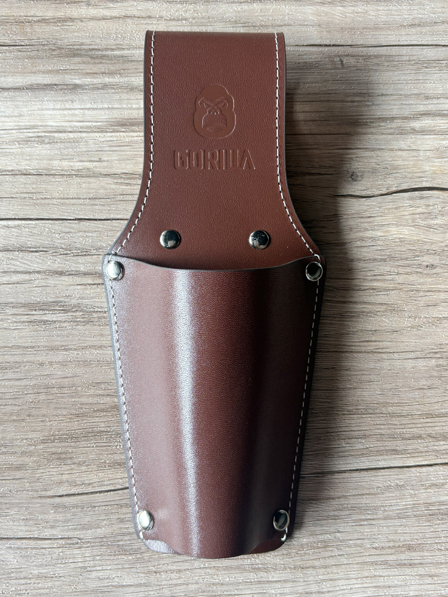 【Gorilla】多功能剪刀專用腰掛皮套（此商品為真皮腰掛皮套，不含剪刀等工具）