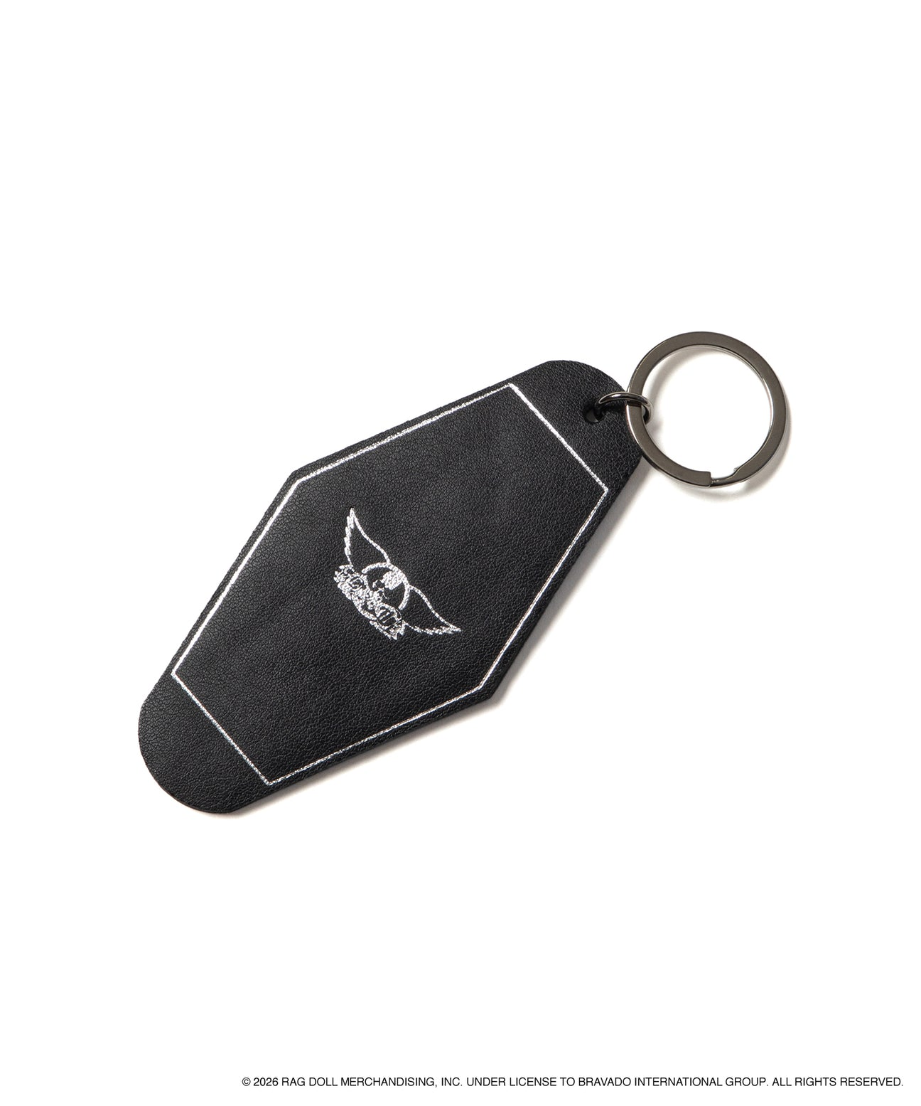 2026SS AEROSMITH × MASTERMIND WORLD Wing And Skull Logo Keychain 聯名 吊飾 鑰匙圈 現貨