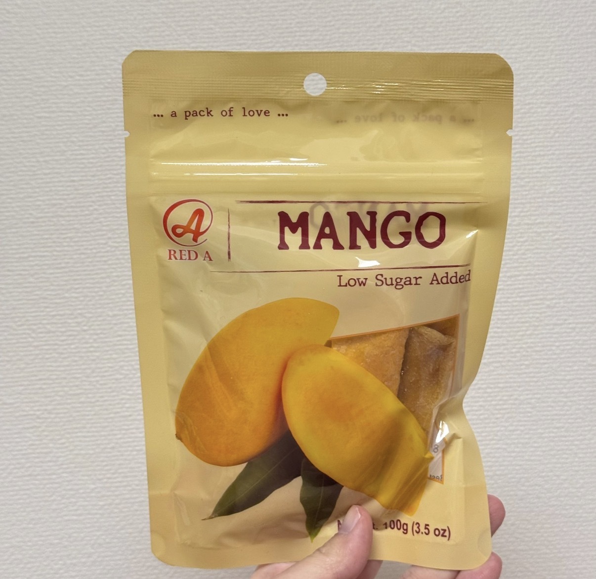 【必買之物】JP 低糖熟成芒果乾 100g 4409 TK260530