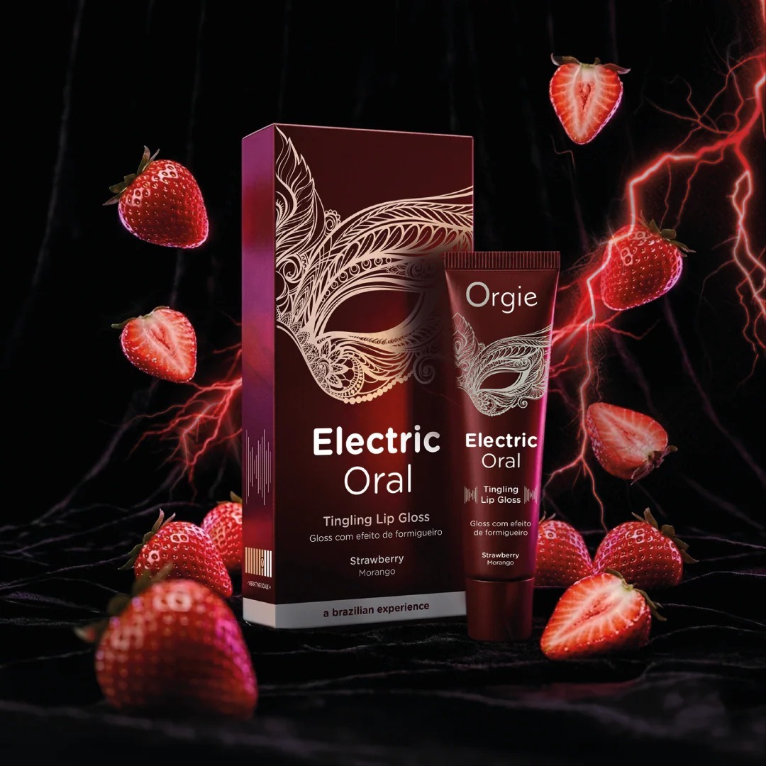葡萄牙 Orgie Electric Oral Tingling Lip Gloss 電吻 酥麻跳跳口愛液
