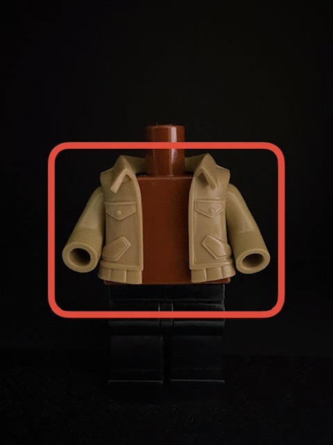 【80sToys X Tracyminifigs】夾克 + 袖子
