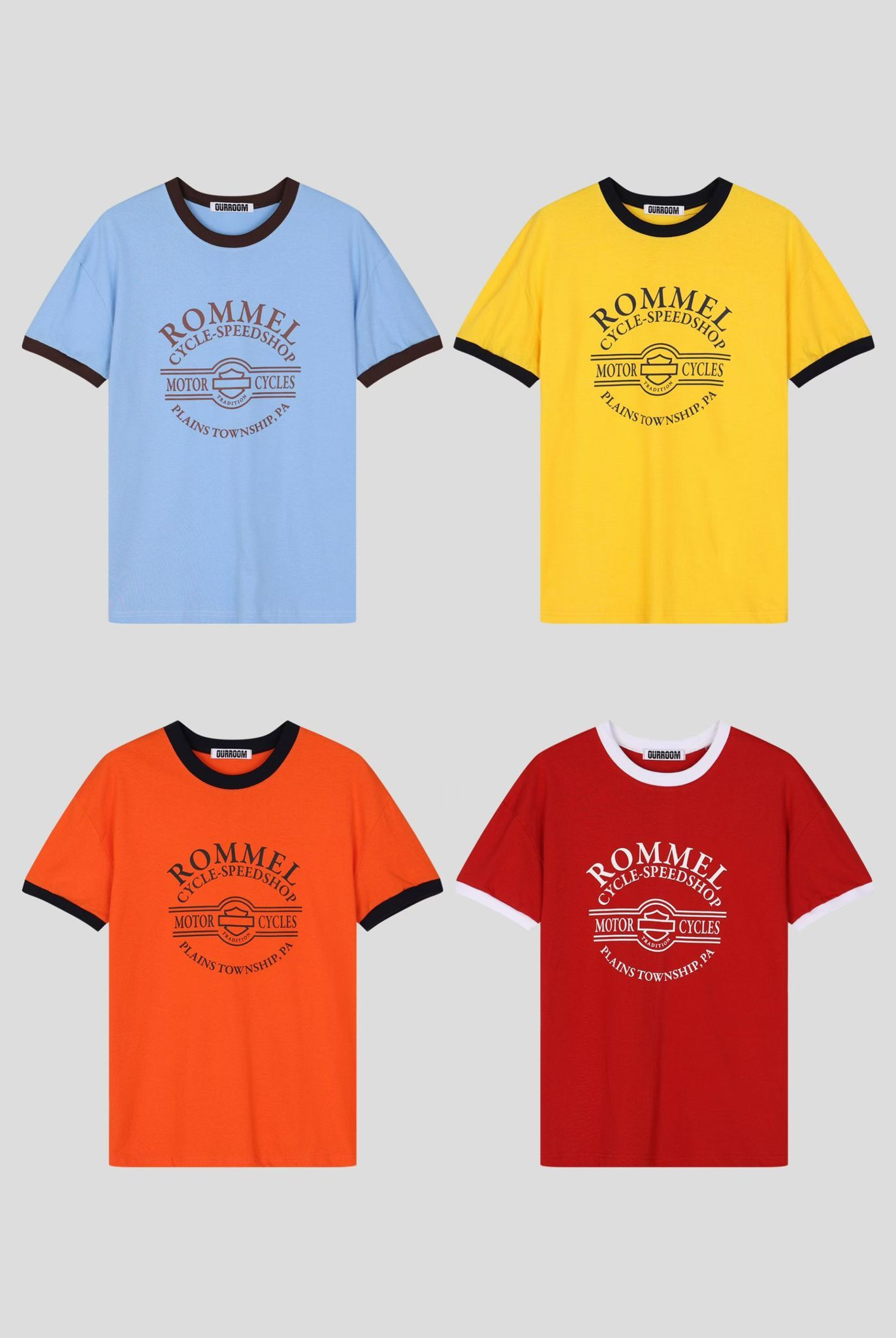 英文字短袖Tee OUR-192T
