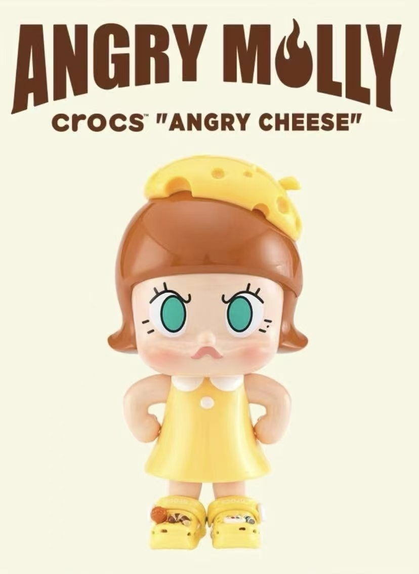 Angry Molly CROCS ANGRY CHEESE