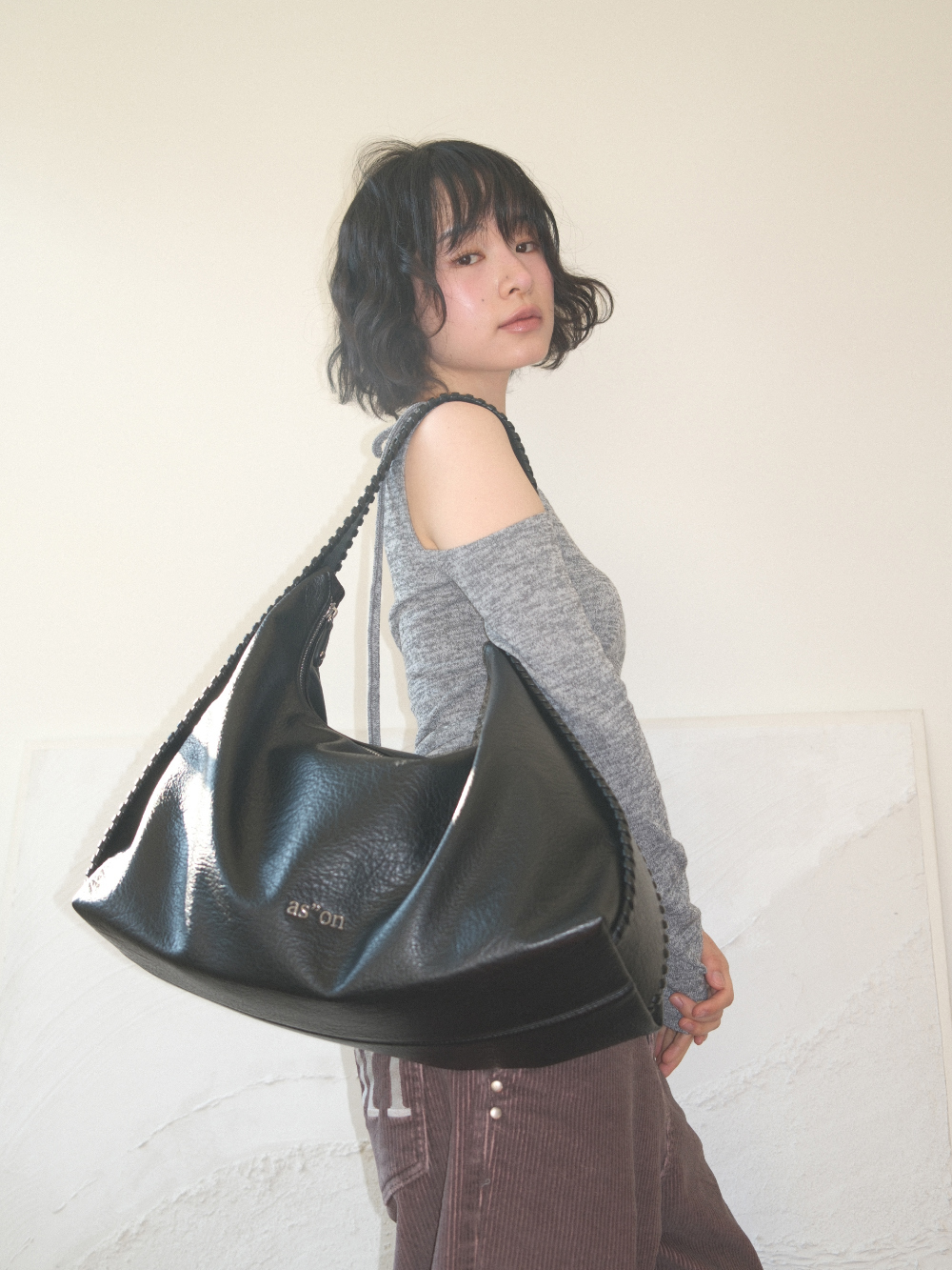 韓國限定🇰🇷 as"on ROVE BAG 大容量 流浪包 編織 手提包 單肩包 / 預購