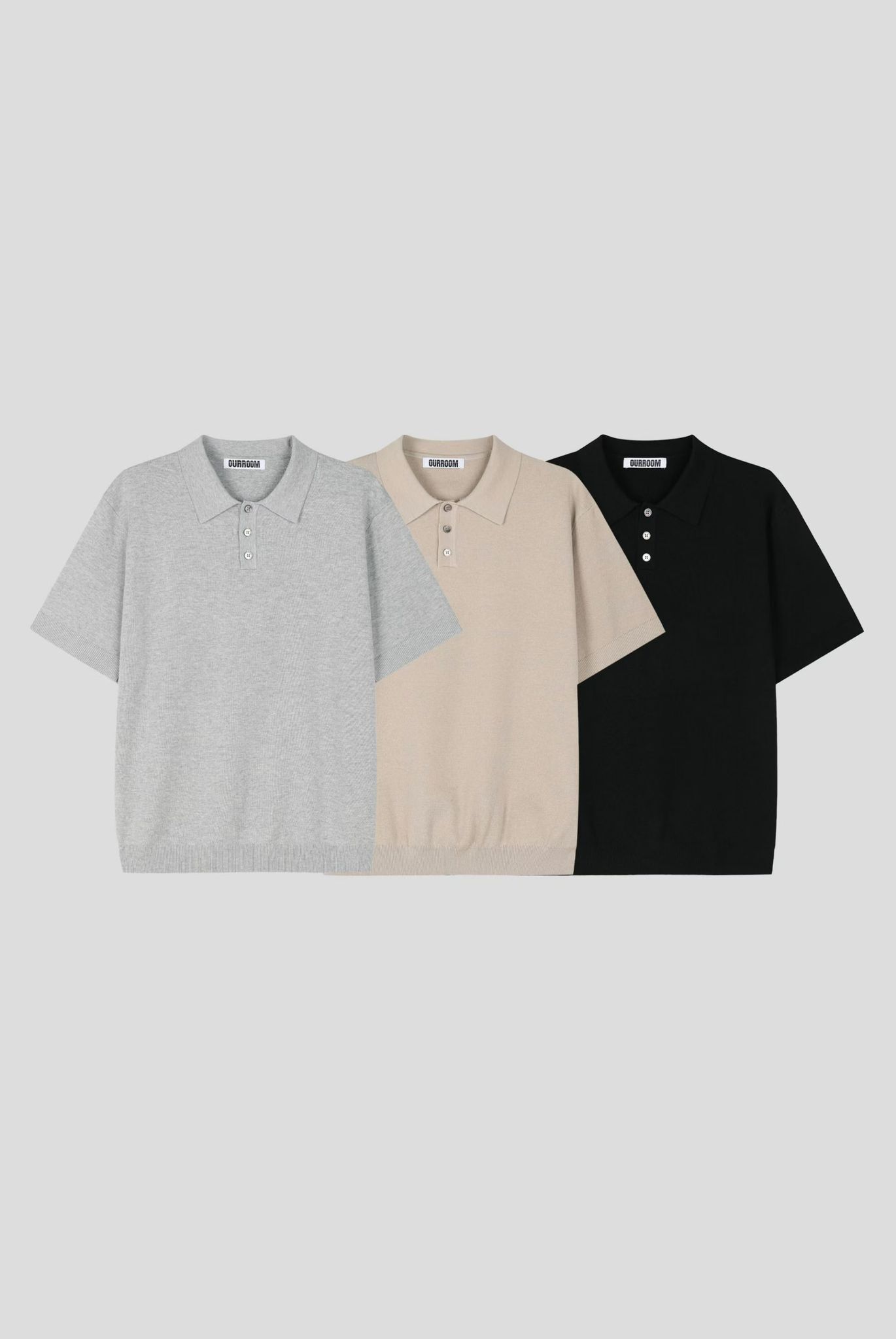 淨色Polo短袖Tee OUR-205T
