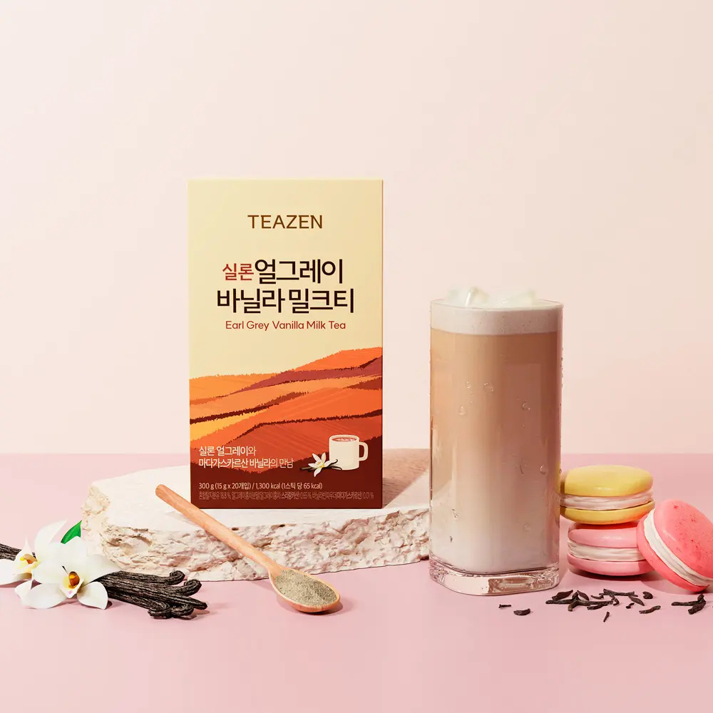 TEAZEN 伯爵香草機能輕盈奶茶 #一盒20包