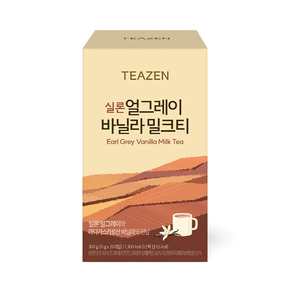 TEAZEN 伯爵香草機能輕盈奶茶 #一盒20包