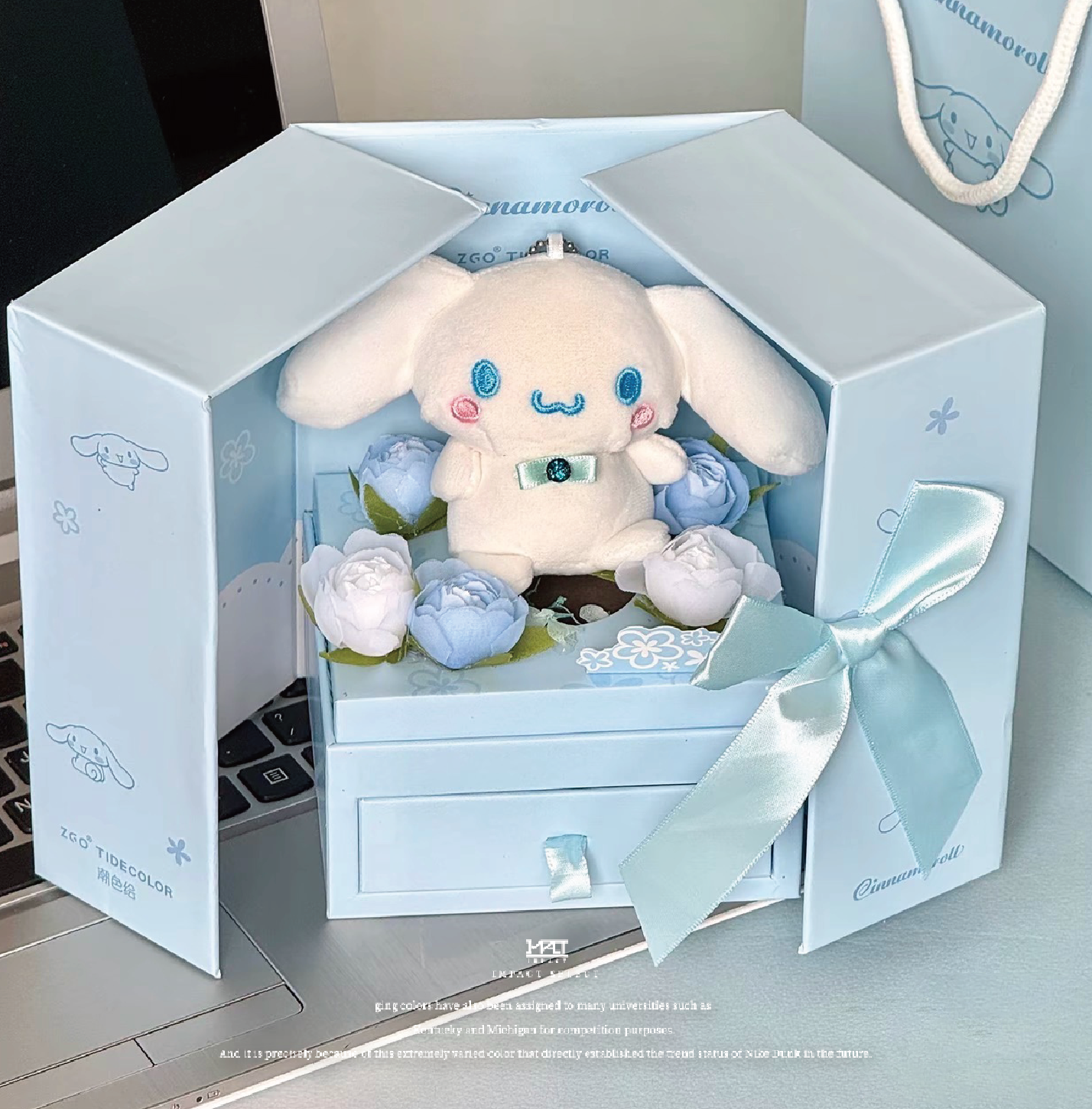 Sanrio x tidecolor 大耳狗 海洋之心 項鍊 蛋白石 手鍊 純銀 925銀 禮盒