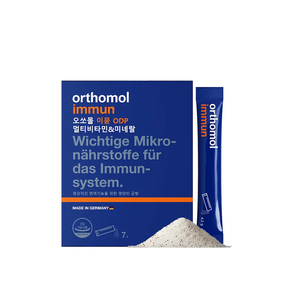 ORTHOMOL X POKEMON 德國奧索默頂級全能免疫高導維他命粉 #一盒7包