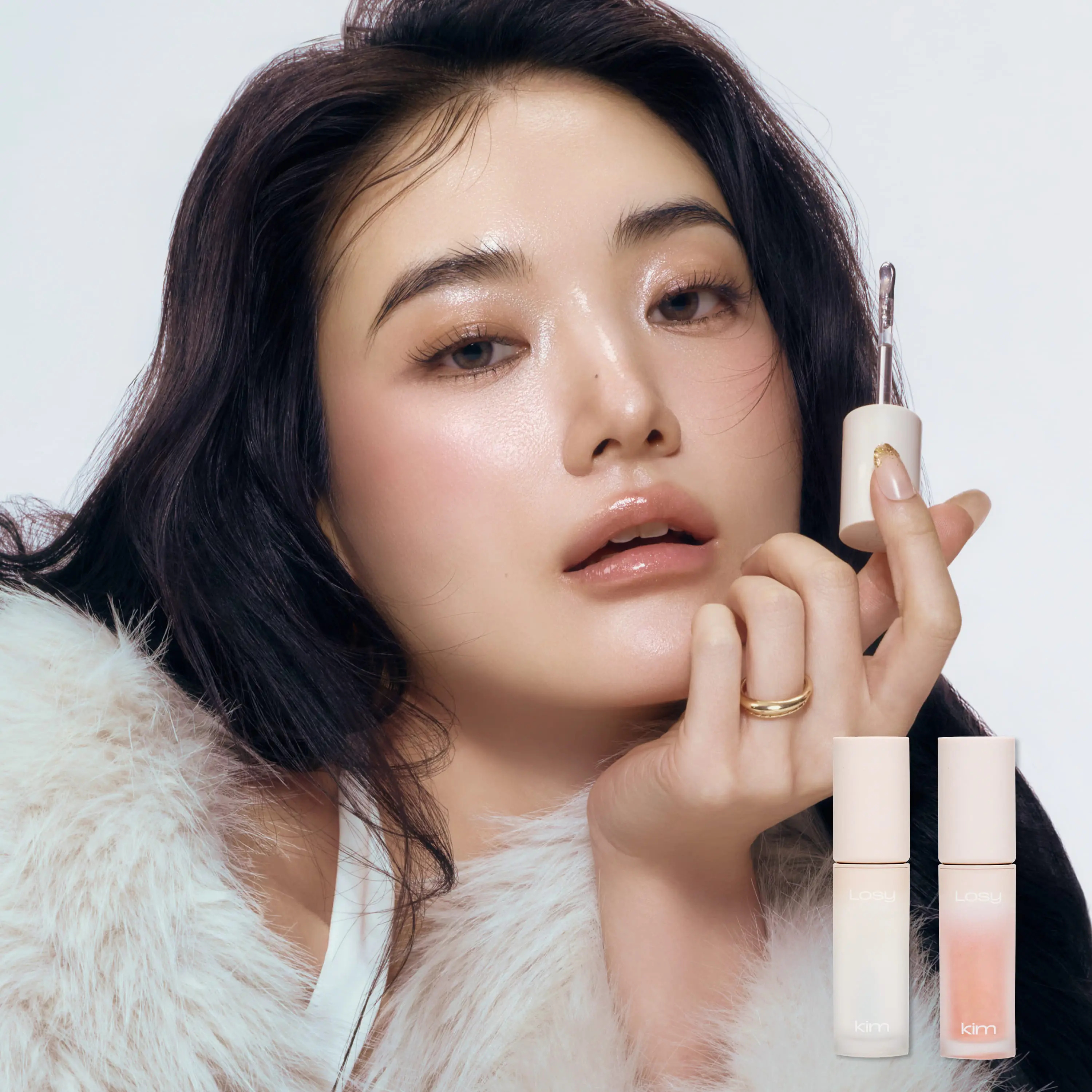LOSY KIM 抗氧微晶閃耀豐唇精華【2款色號】