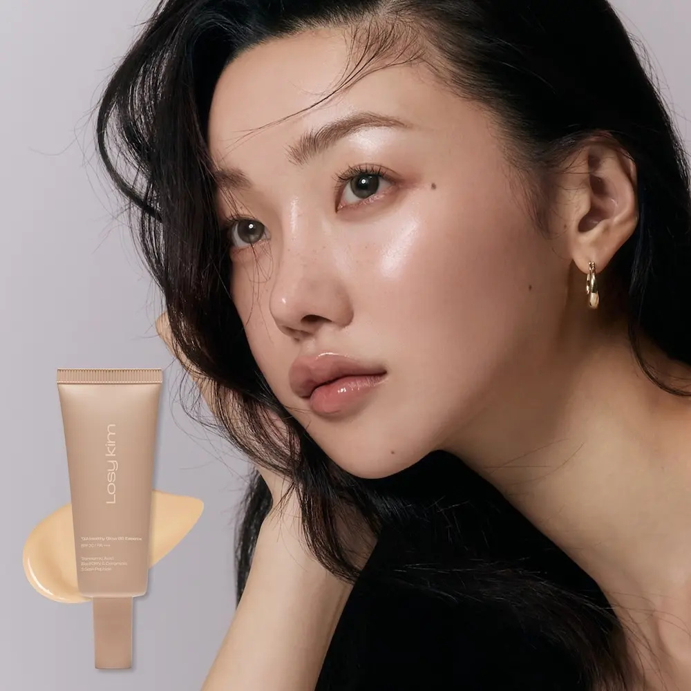LOSY KIM 傳明酸高能晶透柔焦美白修護 BB 精華乳 40ml【3款色號】