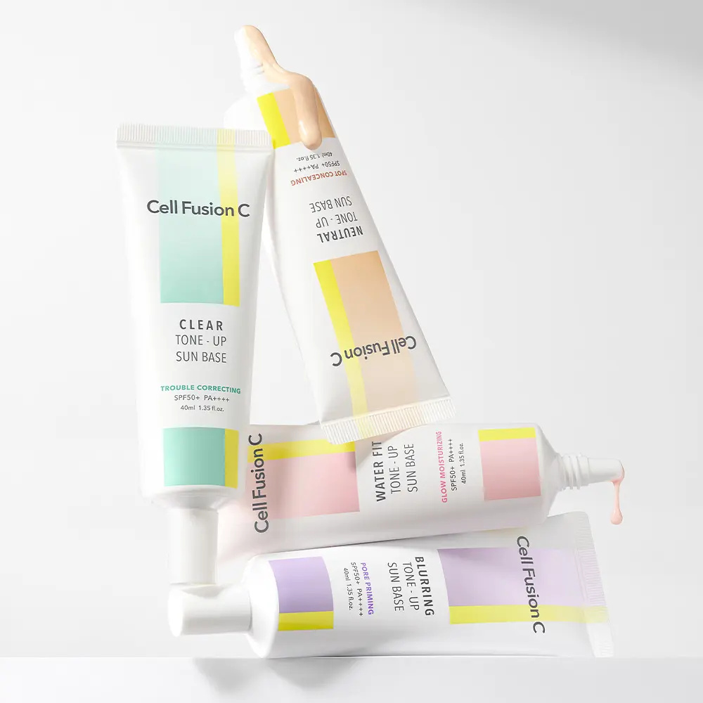 CELL FUSION C 校色柔焦持妝防曬隔離底霜 SPF50+ PA++++ 40ml【4款色號】