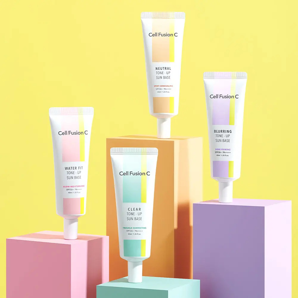 CELL FUSION C 校色柔焦持妝防曬隔離底霜 SPF50+ PA++++ 40ml【4款色號】