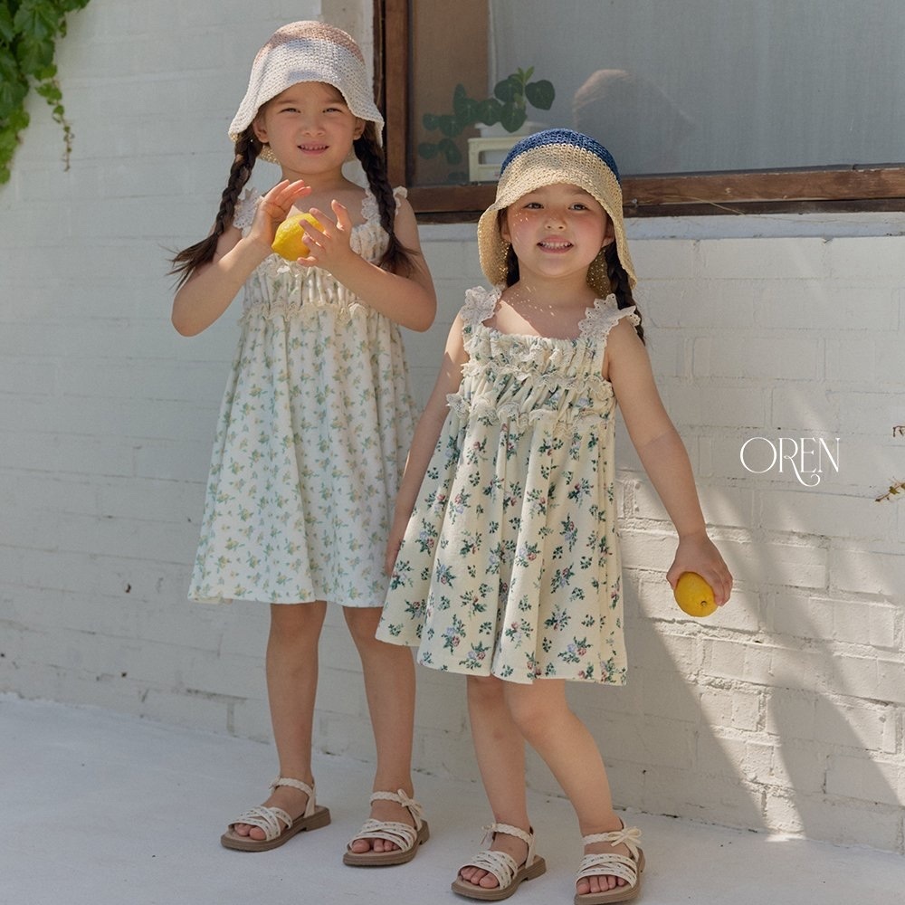 Oren Rosy Terry One-piece