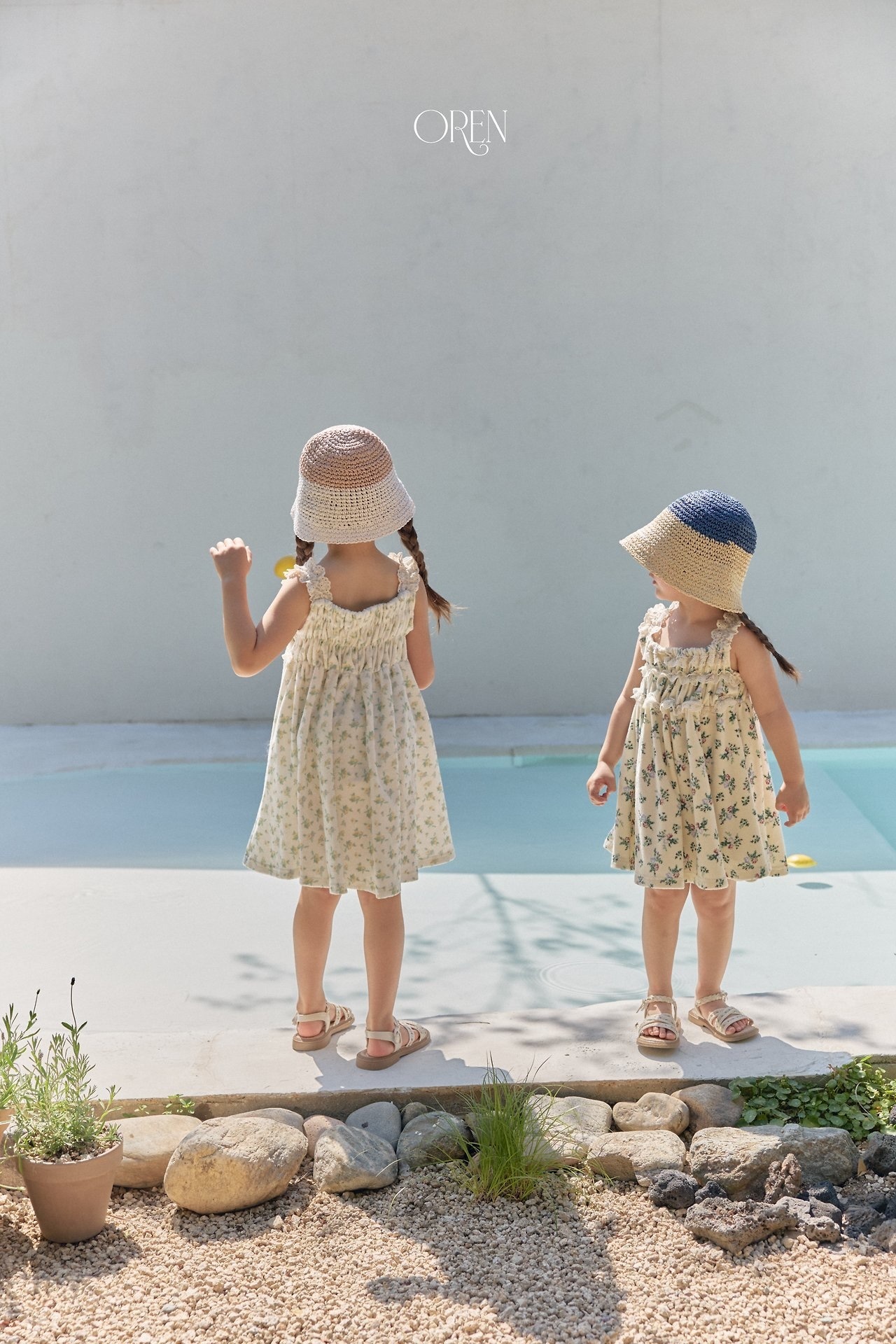Oren Rosy Terry One-piece