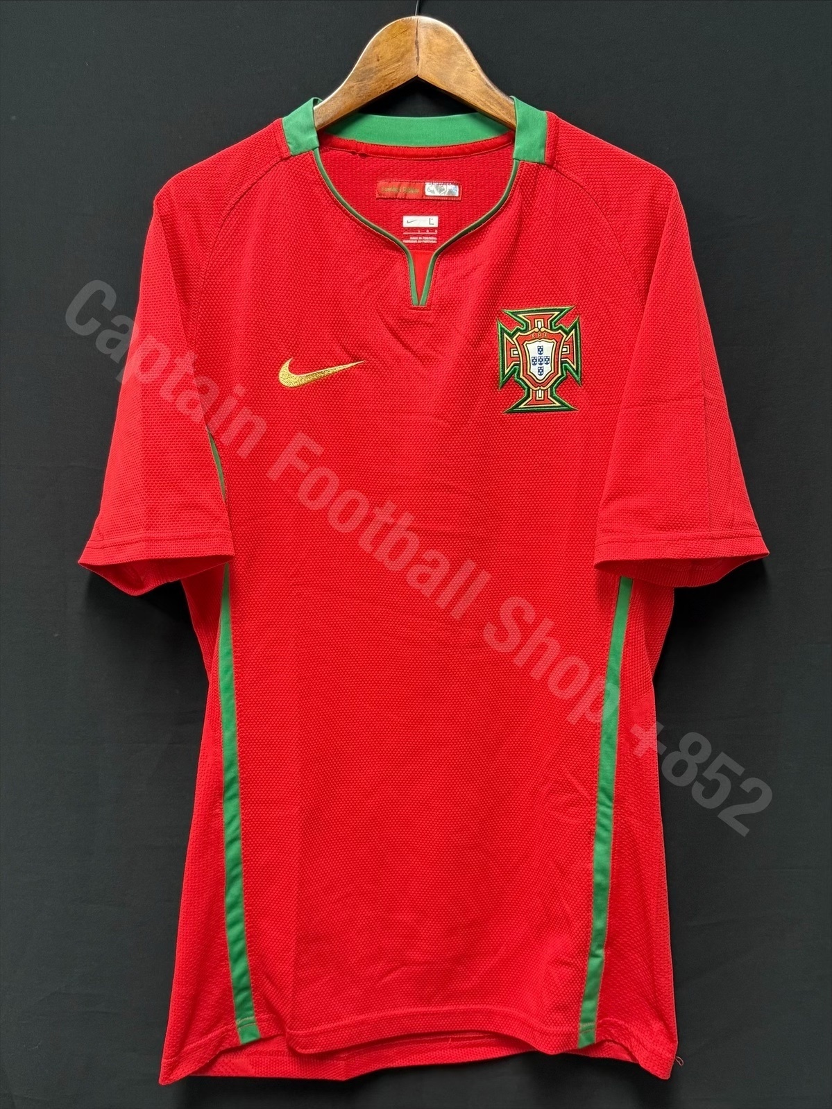 (Player Issue) Portugal 2008 Nike Home Player Issue Shirt