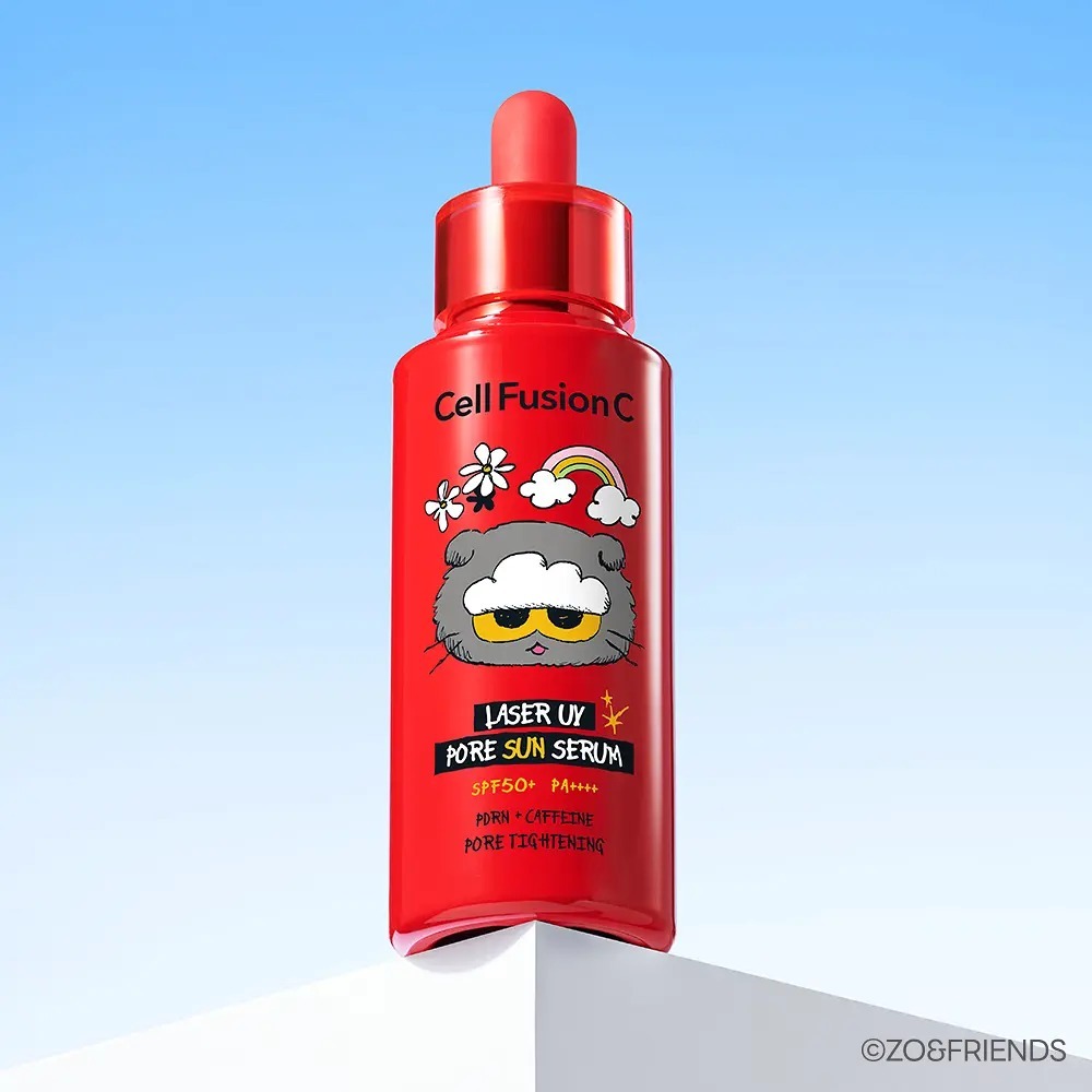 Cell Fusion C x ZO&FRIENDS - Laser UV Pore Sun Serum 40ml
