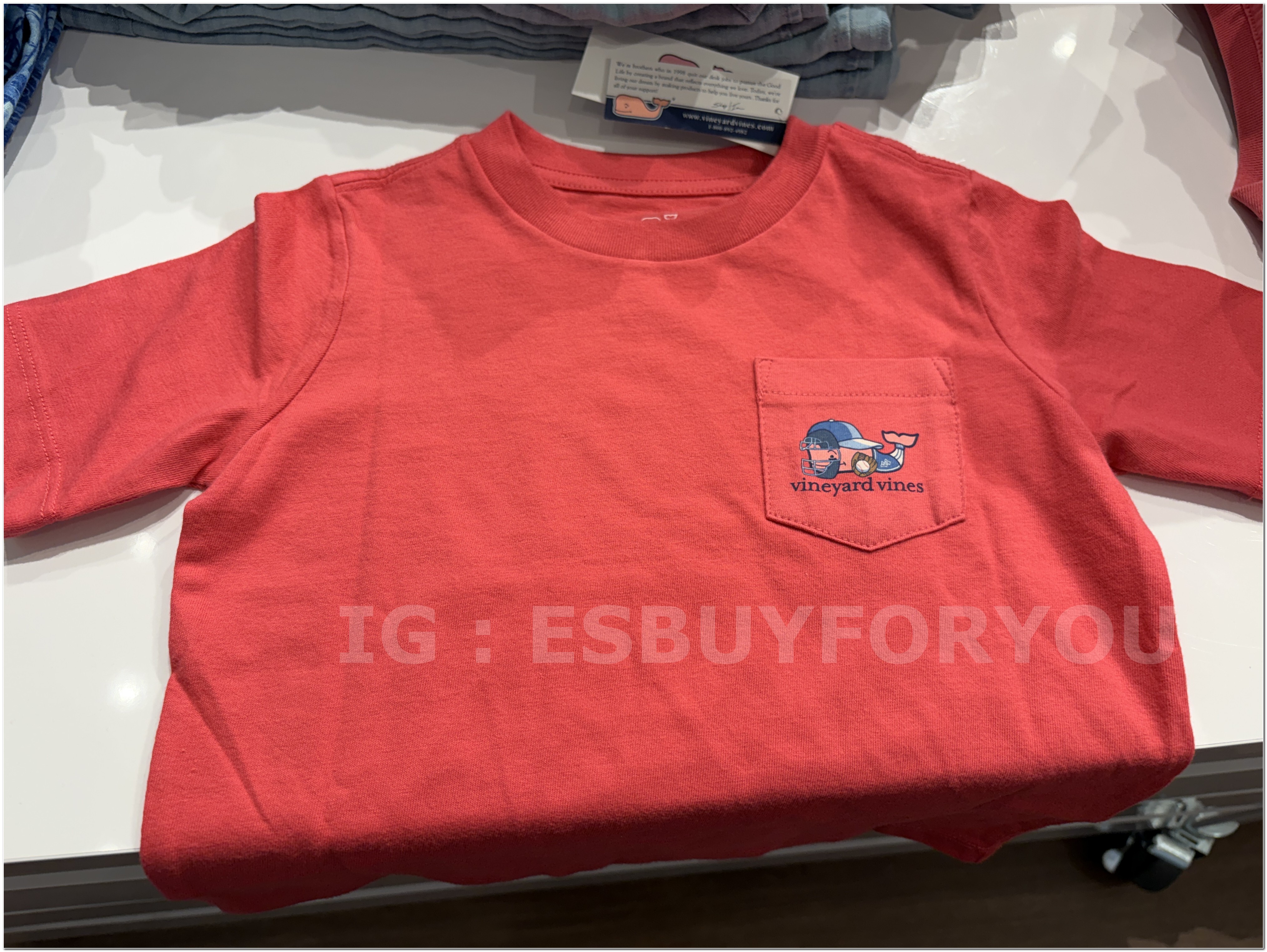 【限時】Vineyard Vines小鯨魚 男童裝 捕手小鯨魚 短TEE (2色)