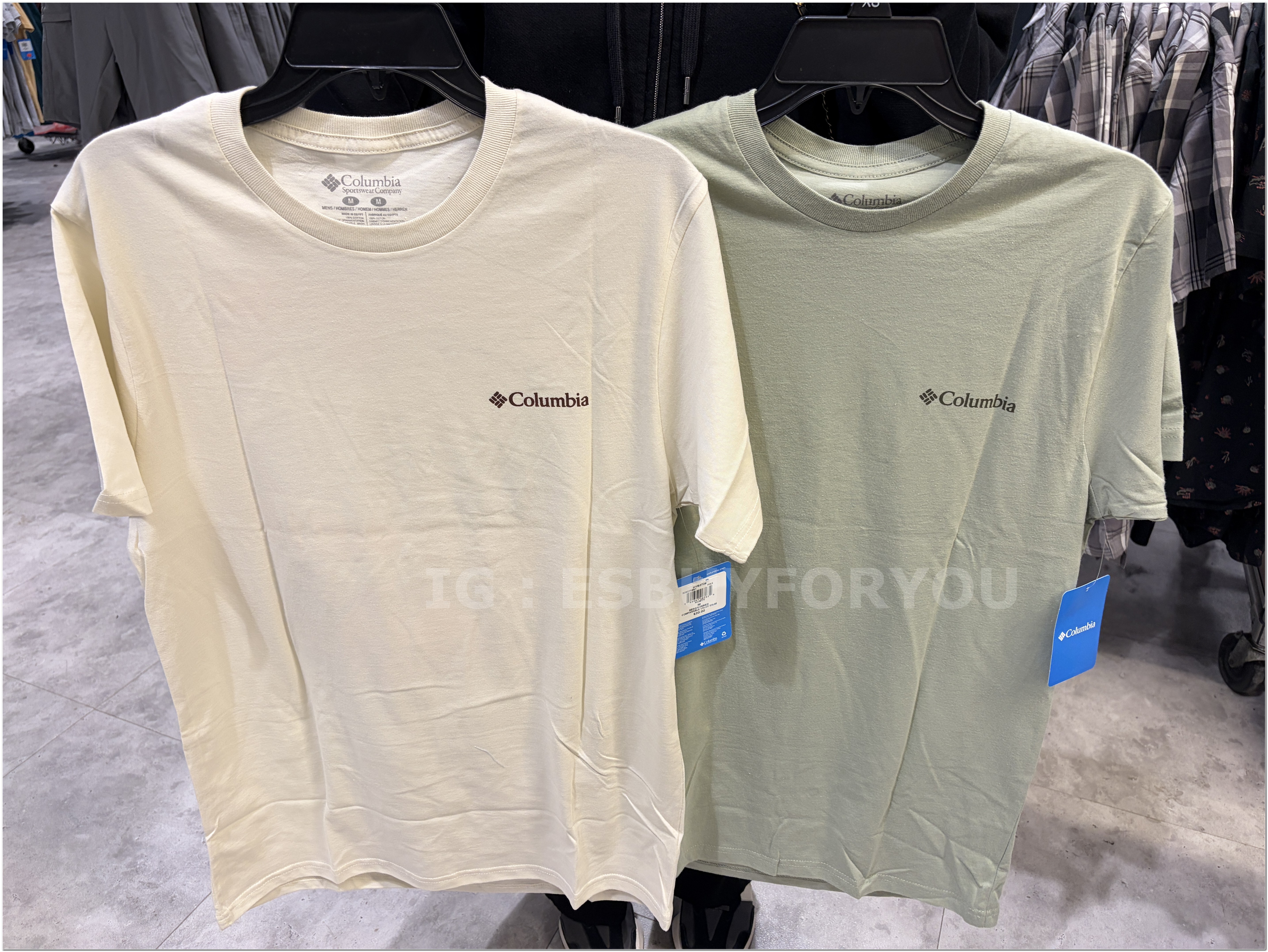 【限時】Columbia 男大人 戶外露營系列 正反圖 短TEE