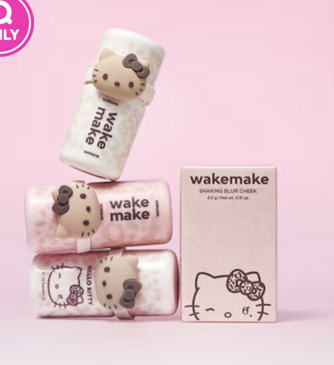 《現貨》WAKEMAKE hello kitty Shaking Blur Cheek 10/11