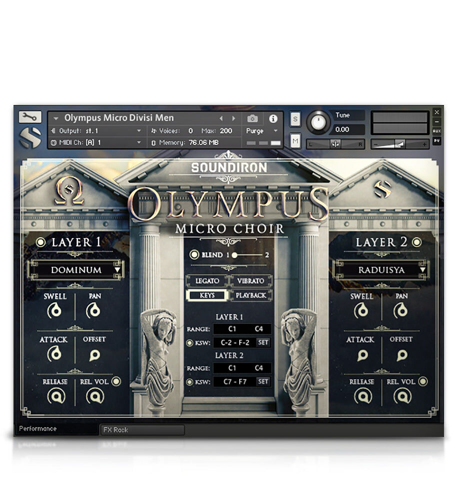 SOUNDIRON Olympus Choir Micro｜合唱團音源