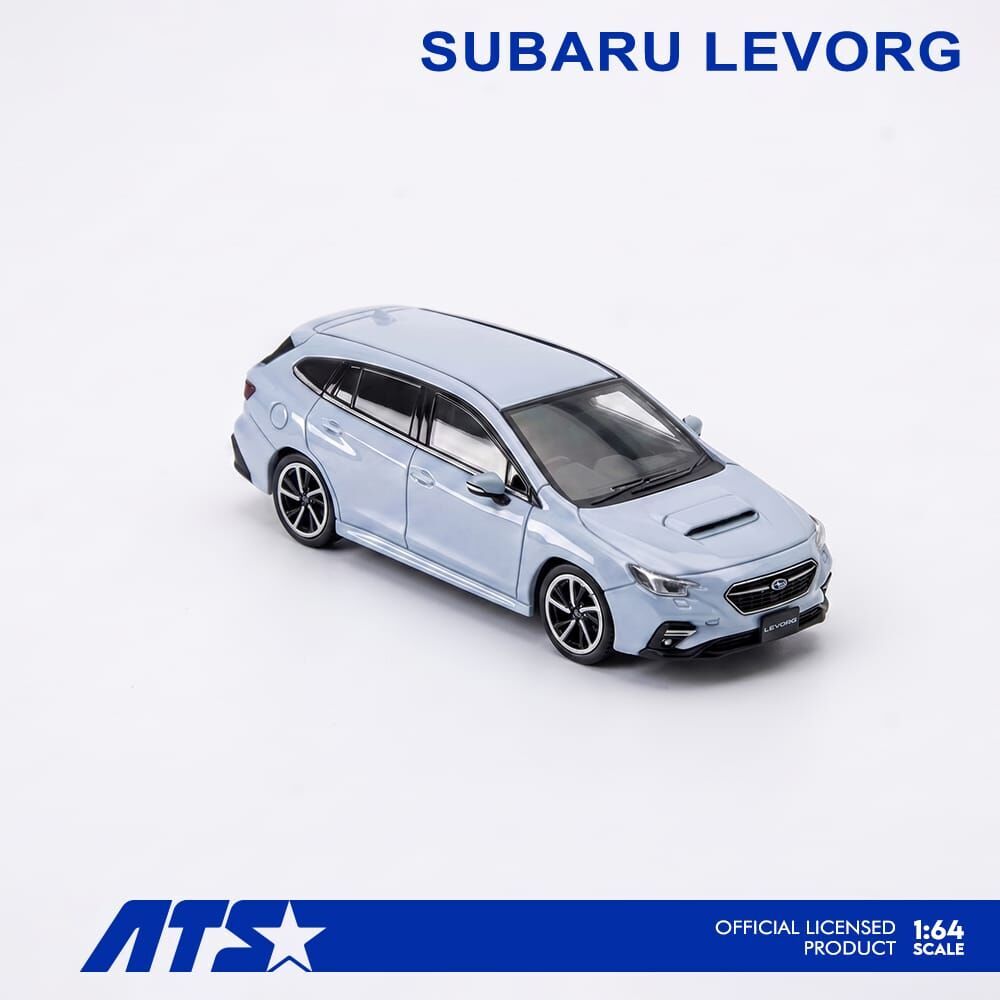 PO-$160 * ATS * 1:64 SUBARU LEVORG COOL GREY KHAKI