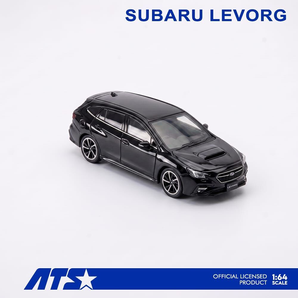 PO-$160 * ATS * 1:64 SUBARU LEVORG BLACK