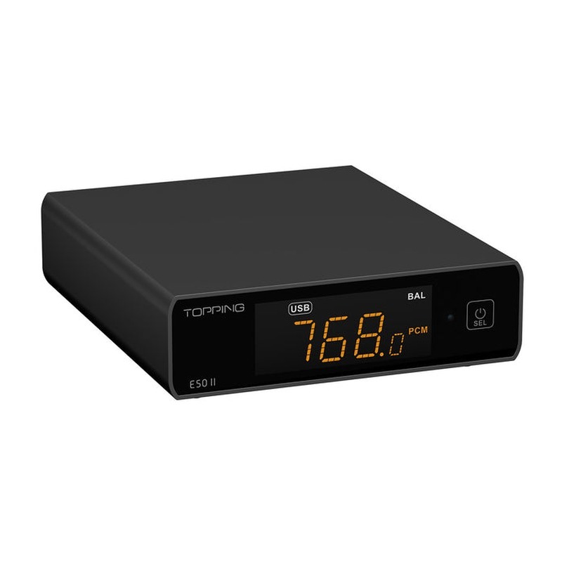 TOPPING E50II DAC 黑色｜數位類比轉換器