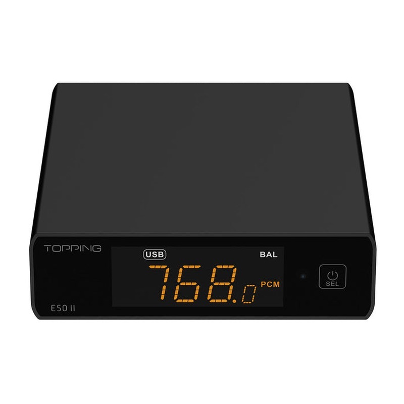 TOPPING E50II DAC 黑色｜數位類比轉換器
