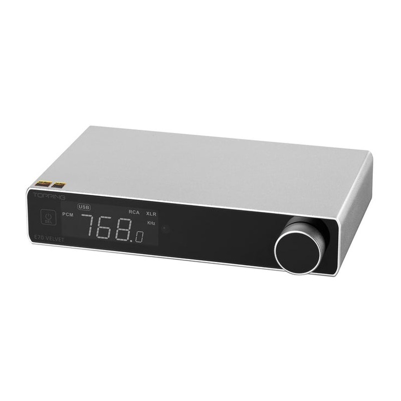TOPPING E70V DAC 銀色｜數位類比轉換器
